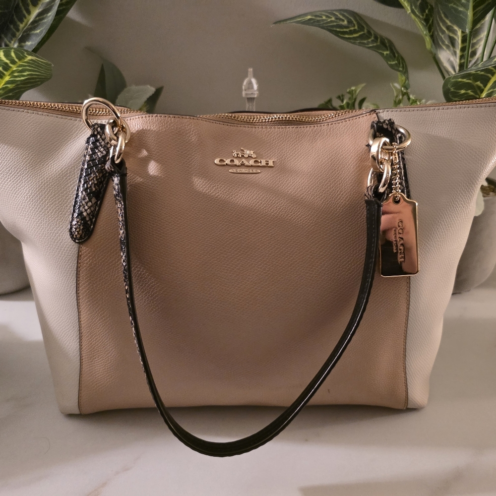 Coach Leather Tote Bag ( New Condition ) - Picture 9 of 16